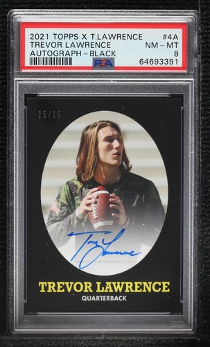 2021 Topps X Trevor Lawrence Trevor Lawrence #4-A
