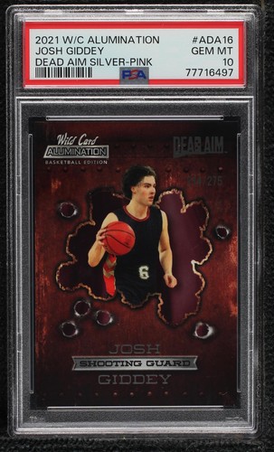 2021-22 Wild Card Alumination - Josh Giddey #ADA-16