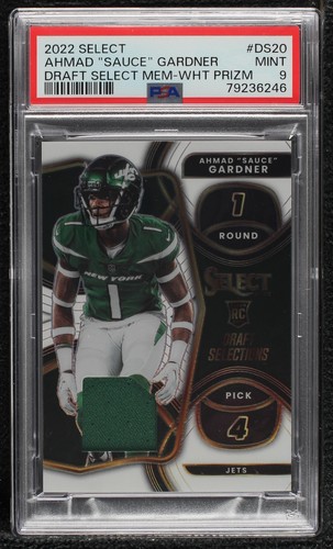 2022 Panini Select Ahmad Gardner #DS-20