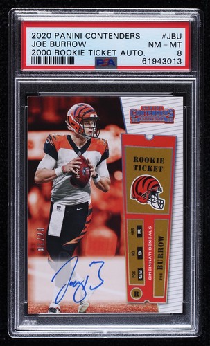 2020 Panini Contenders Joe Burrow #RRT-JBU