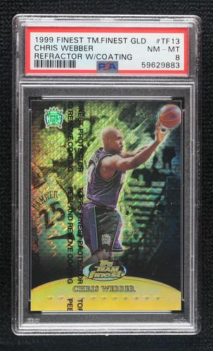 1999-00 Topps Finest - Chris Webber #TF13