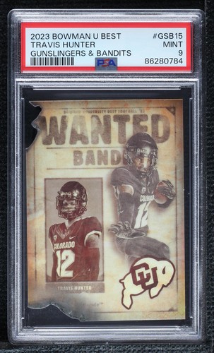 2023 Bowman's Best University Travis Hunter #GSB-15