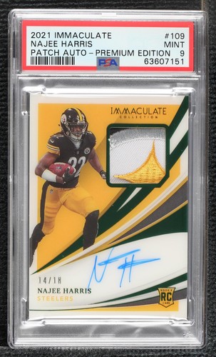 2021 Panini Immaculate Collection Najee Harris #109