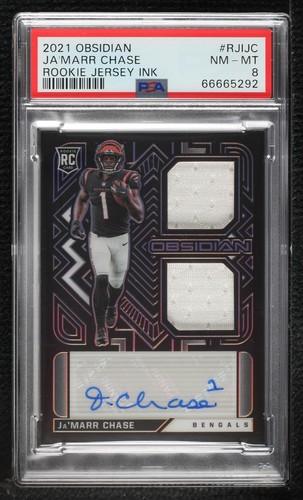 2021 Panini Obsidian Ja'Marr Chase #RJI-JC