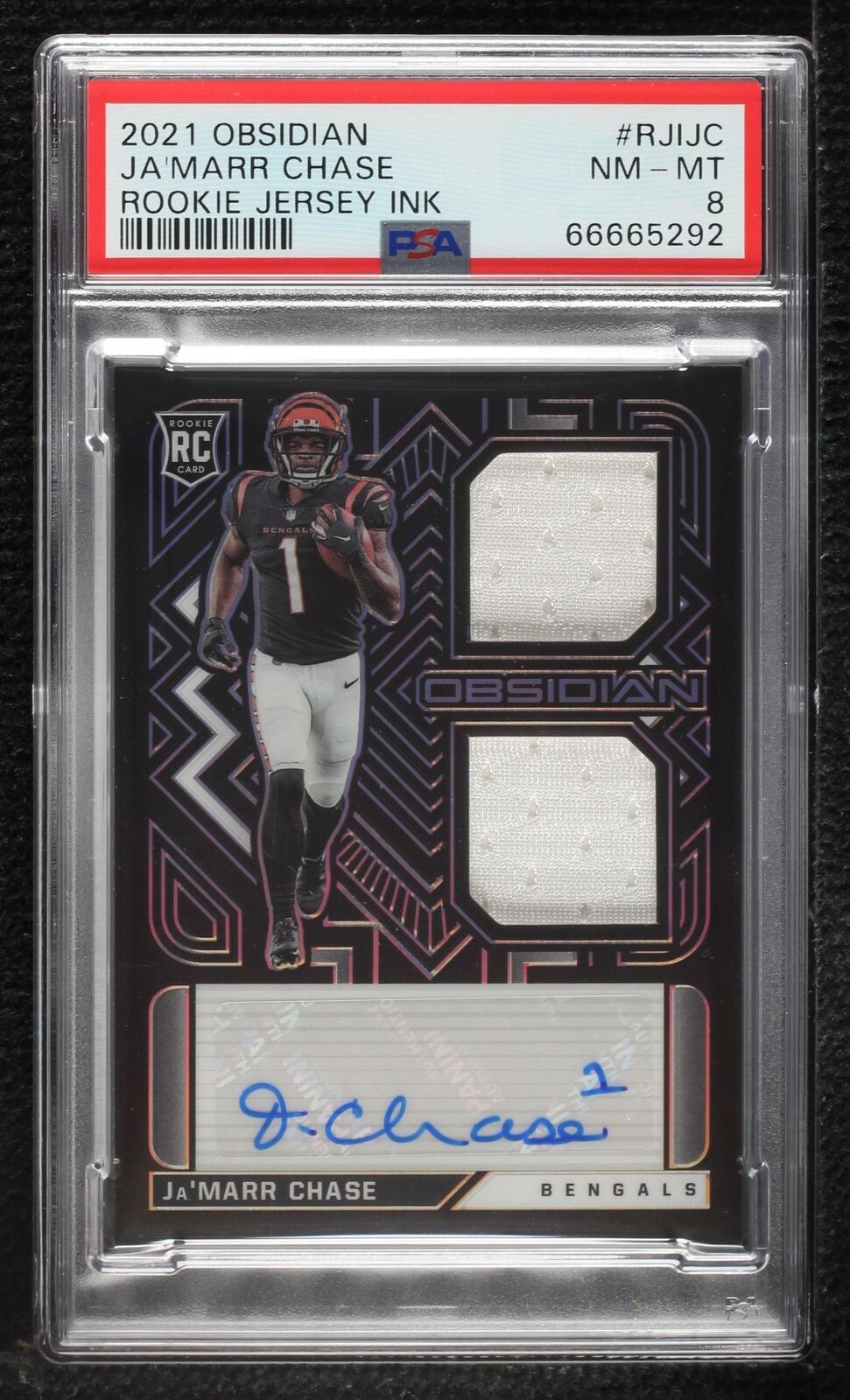 2021 Panini Obsidian Ja'Marr Chase #RJI-JC for sale | eBay 2021 Panini Obsidian Ja'Marr Chase #RJI-JC for sale | eBay