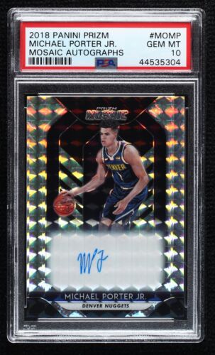 MICHAEL PORTER JR 2018-19 Panini Prizm SILVER Rookie Card