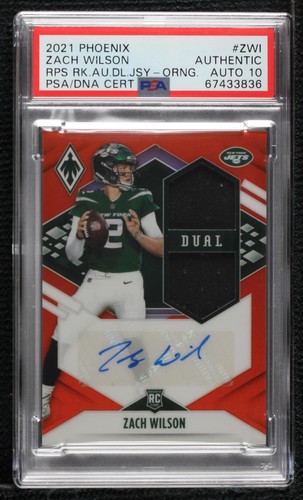 2021 Panini Phoenix Zach Wilson #RAD-ZWI