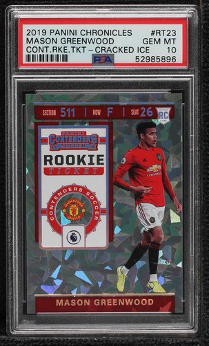 Panini 2019/20 ROOKIE TICKET グリーンウッド 2019-20 Panini Chronicles Contenders Mason Greenwood Rookie