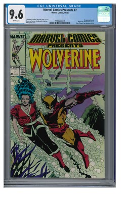 Marvel Comics Presents #7 (1988) Wolverine CGC 9.6 White Pages E008