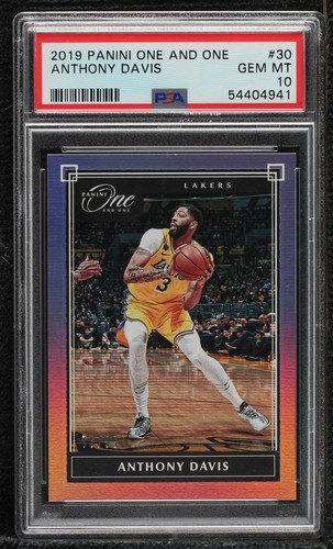 2019-20 Panini One and One - Anthony Davis #30