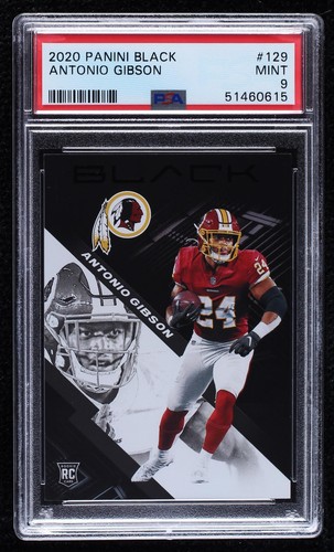 2020 Panini Black Antonio Gibson #129