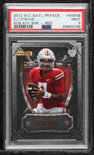 2022 Wild Card MATTE National Convention C. J. Stroud #WWN-8