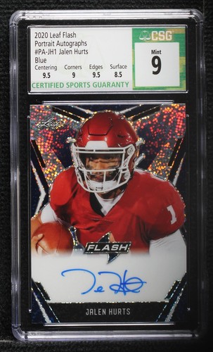 2020 Leaf Flash Jalen Hurts #BA-JH1