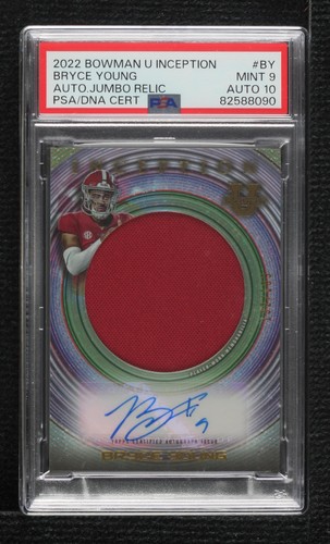 2022-23 Bowman Inception University Bryce Young #IAJR-BY