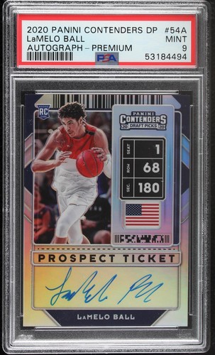 2020-21 Panini Contenders Lamelo Ball 2色 LAMELO BALL 2020-21 Panini Contenders Draft Class Base