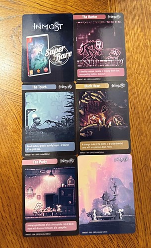 Inmost - Super Rare Games (6 Cards in Total); Complete Set