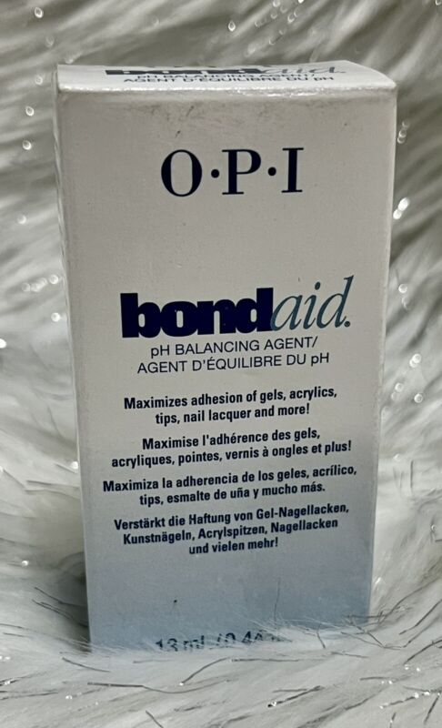 OPI Bond Aid BondAid .44oz 13mL PH Nail Prep Dehydrator Acrylic Gel Polish Dip