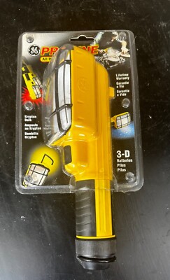 Brand New ! GE Pro Light Hanging Portable Work Light, Krypton Bulb - Yellow