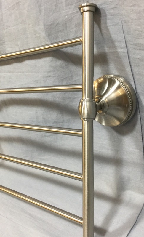 Nib Pottery Barn Brayden Magazine Towel Rack Bathroom Bath Satin