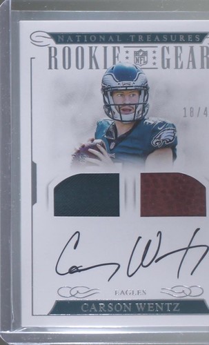 2016 Panini National Treasures Carson Wentz #2