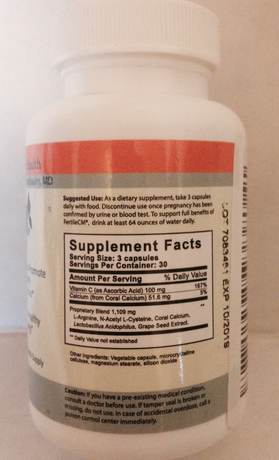 FertileCM by Fairhaven Health 90 Capsules Supports Fertility - Female Health