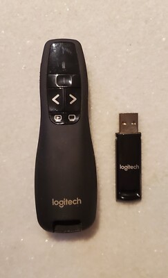 Logitech R-400 Laser Pointer/Presenter Remote Control R-R0004