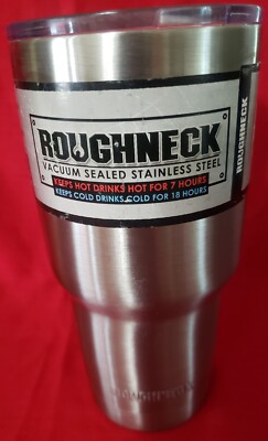 New With Tags Roughneck 30 Oz. Stainless Steel Mug/Tumbler Cup
