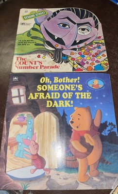  94 Oh Bother Someones Afraid of the Dark Winnie The Pooh & The Count Kids Books