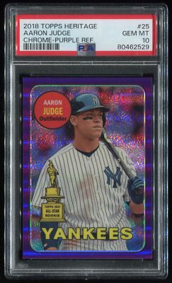 2018 All-Star Rookie Aaron Judge Rookie PSA 10 New York Yankees #THC-25 80462529