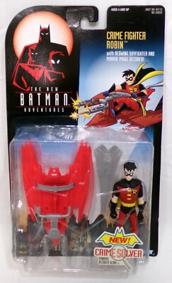 Kenner DC The New Batman Adventures Crime Fighter Robin 5'' Figure New Sealed