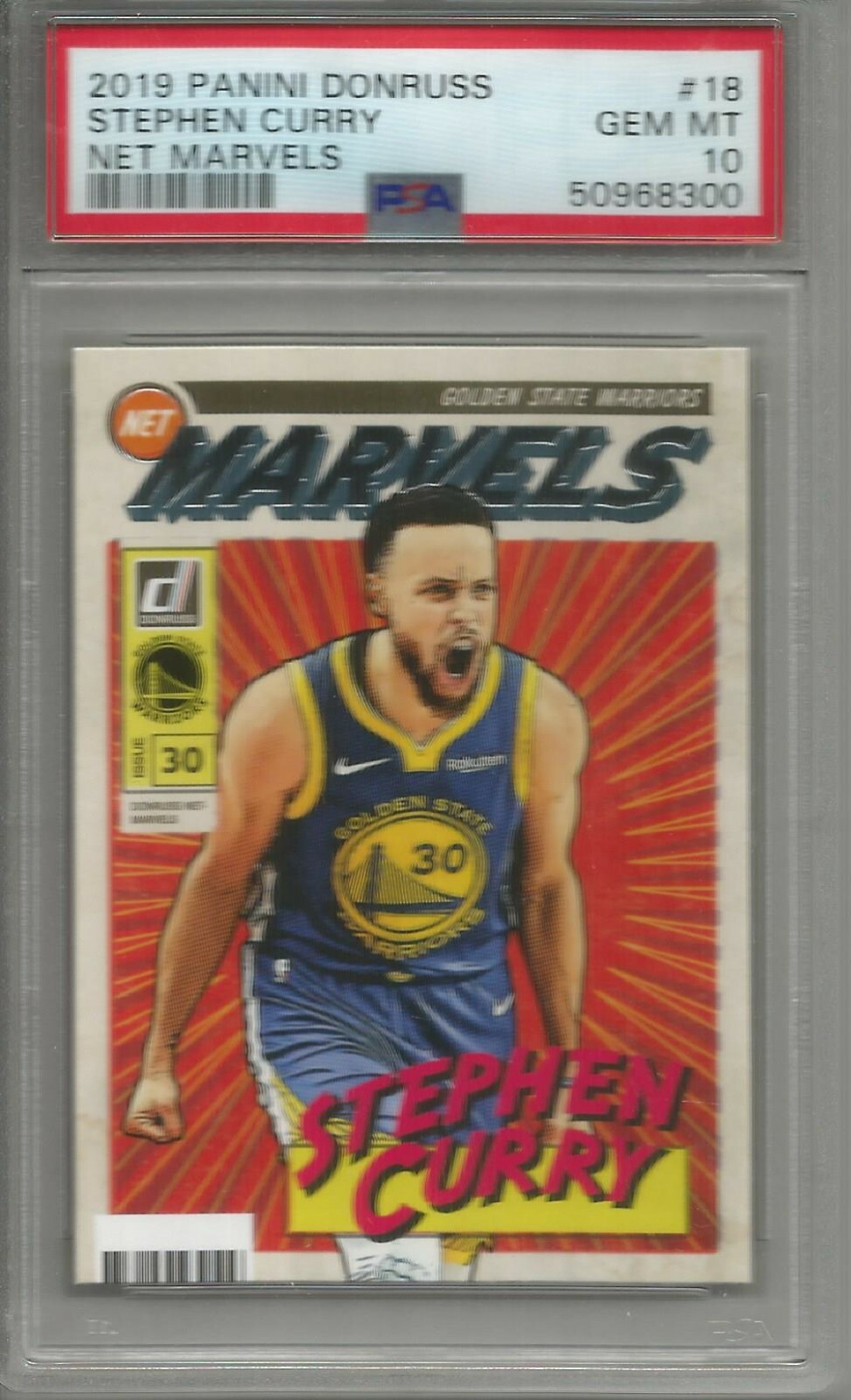 Stephen Curry 19/20 Panini Donruss Net Marvels #18 PSA 10 | eBay