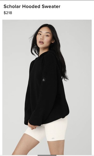 Alo Yoga メンズ Scholar Hooded Sweater クラシック モダン Scholar Hooded Sweater - Espresso | Alo Yoga