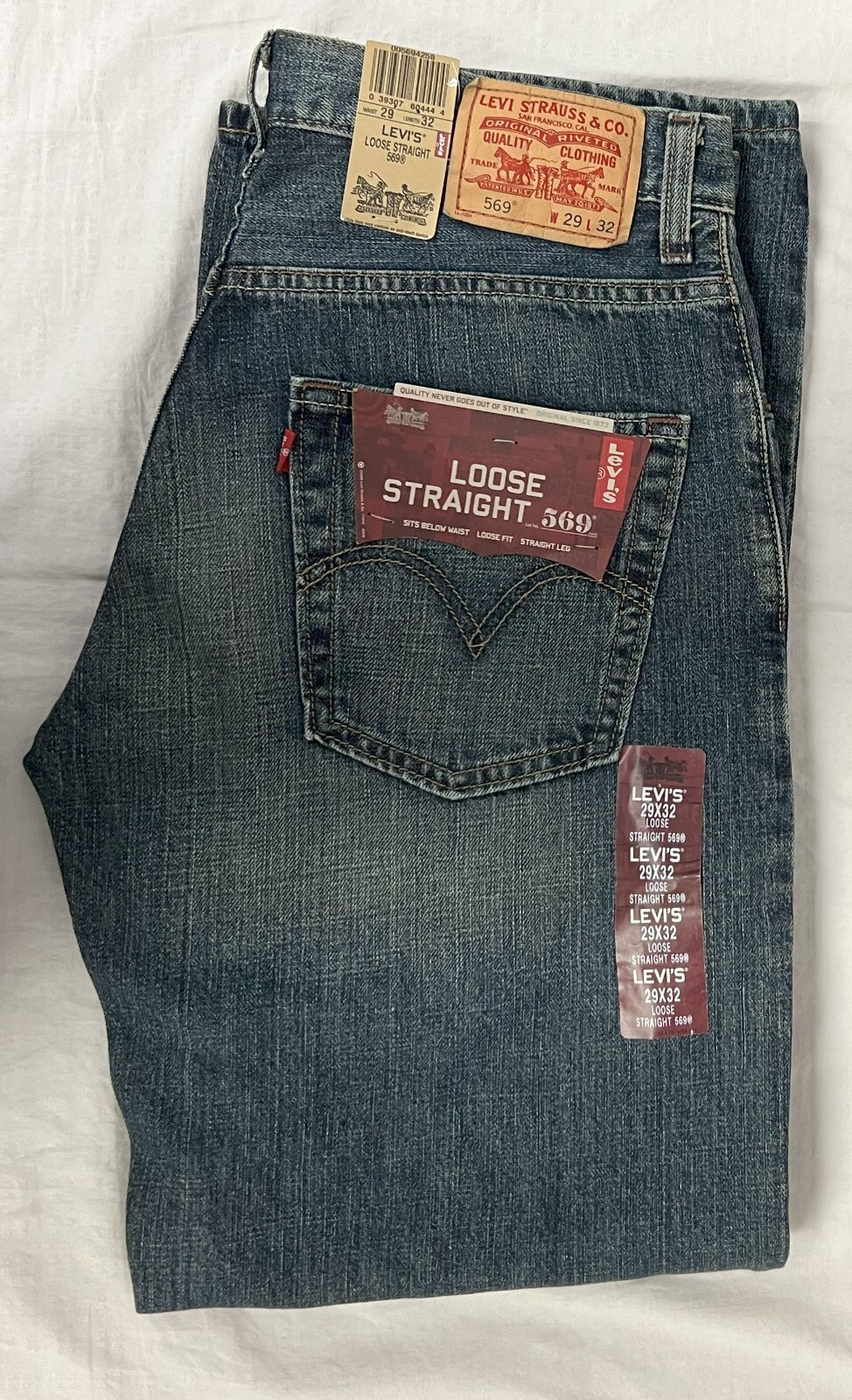 Levi’s 00s 569 wide buggy denim W29 Levi's 00s 569 wide buggy denim W29 - メルカリ