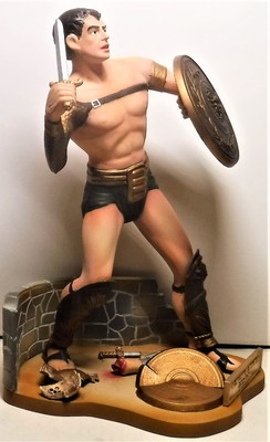 AURORA SPARTACUS original  1964 Professionally AIR BRUSH model