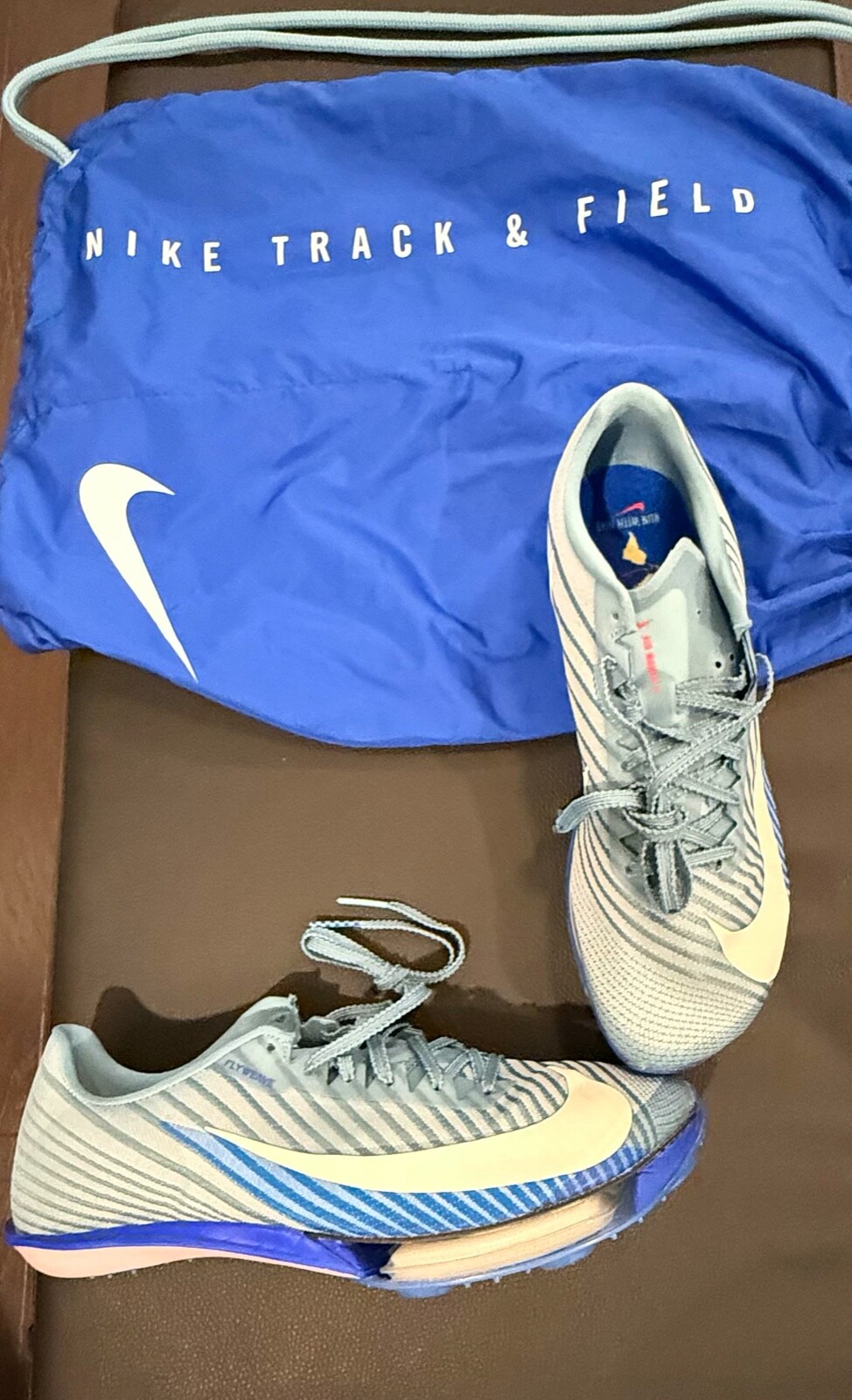 Nike Air Zoom Maxfly 2 Track Spikes 'Denim Turquoise' US 6.5