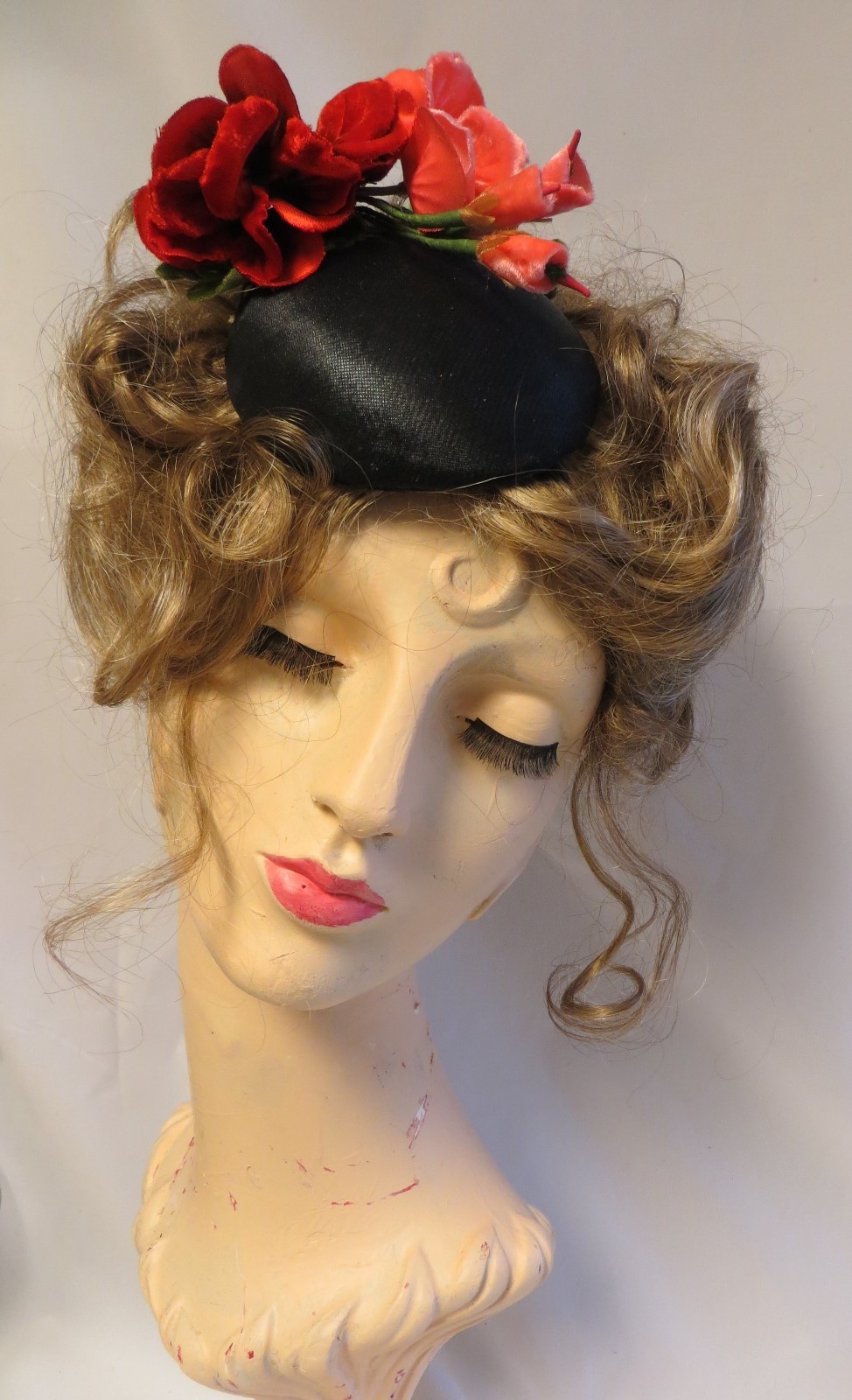 Hat Small Fascinator Hatinator Poppy Designed for an Updo ~ CLIP