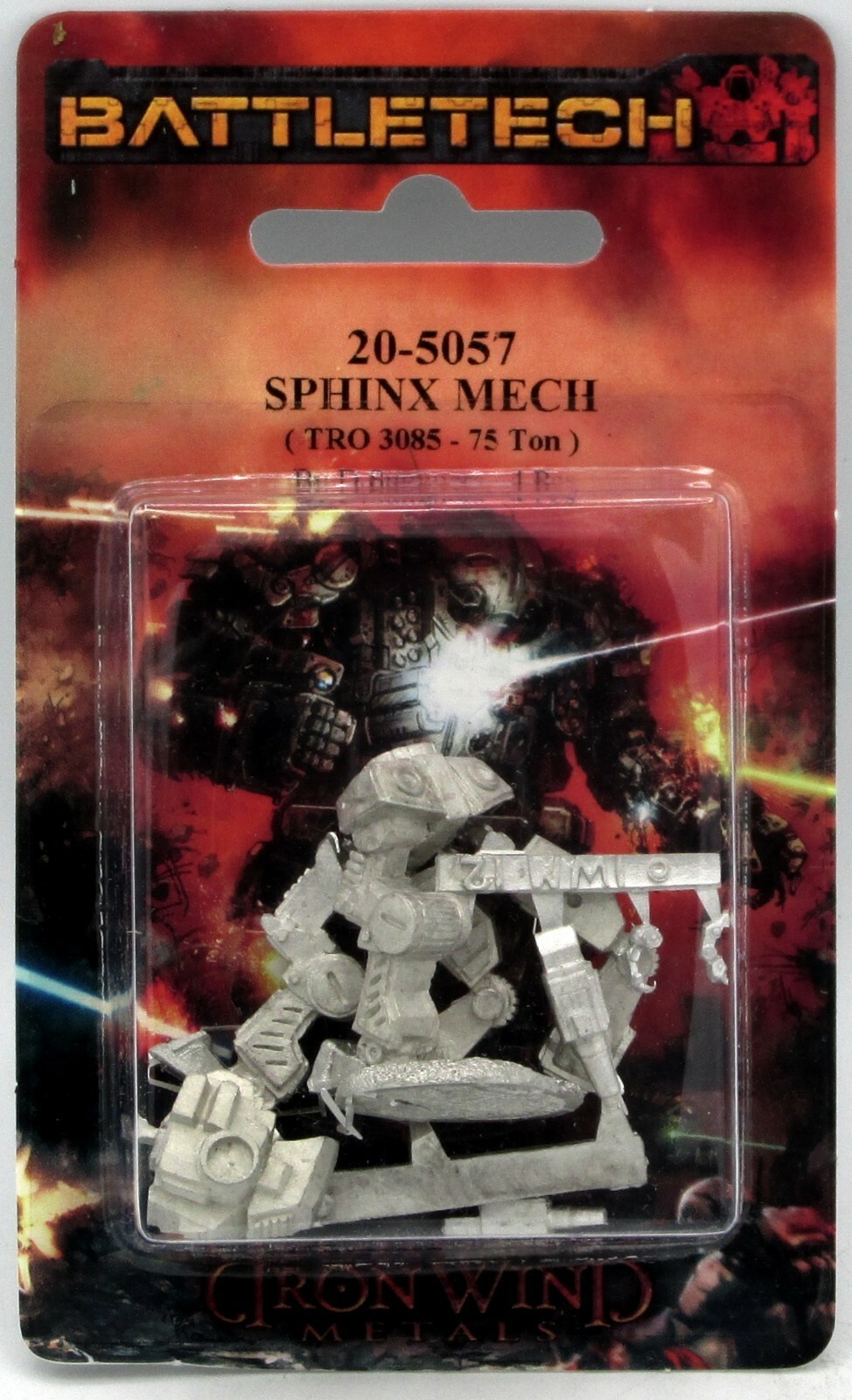 Battletech 20-5057 Sphinx Mech (TRO 3085) Clan Nova Cat