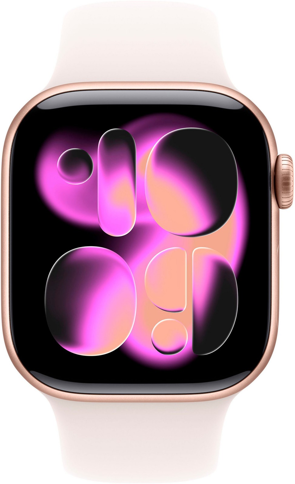 APPLE Watch S11 GPS 42mm Alugehäuse Sportband S/M Blassrosa MEU04ZR/A B-Ware - Bild 1 von 6