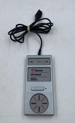 Vintage Suncom Joy-Sensor Silver Commodore Atari Spectrum Joystick Simulator