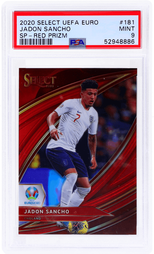 2020 Panini Select UEFA Euro Jadon Sancho /65 PSA 9 | eBay