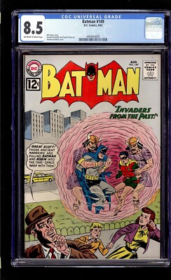 Batman #149 1962 CGC 8.5 VF+ OW/W High Definition Scans**