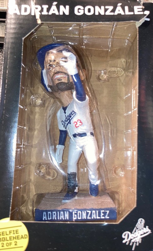 アドリアン・ゴンザレス ボブルヘッド bobblehead BOBBLE HEAD Adrian Gonzalez Los Angeles Dodgers MLB Selfie With