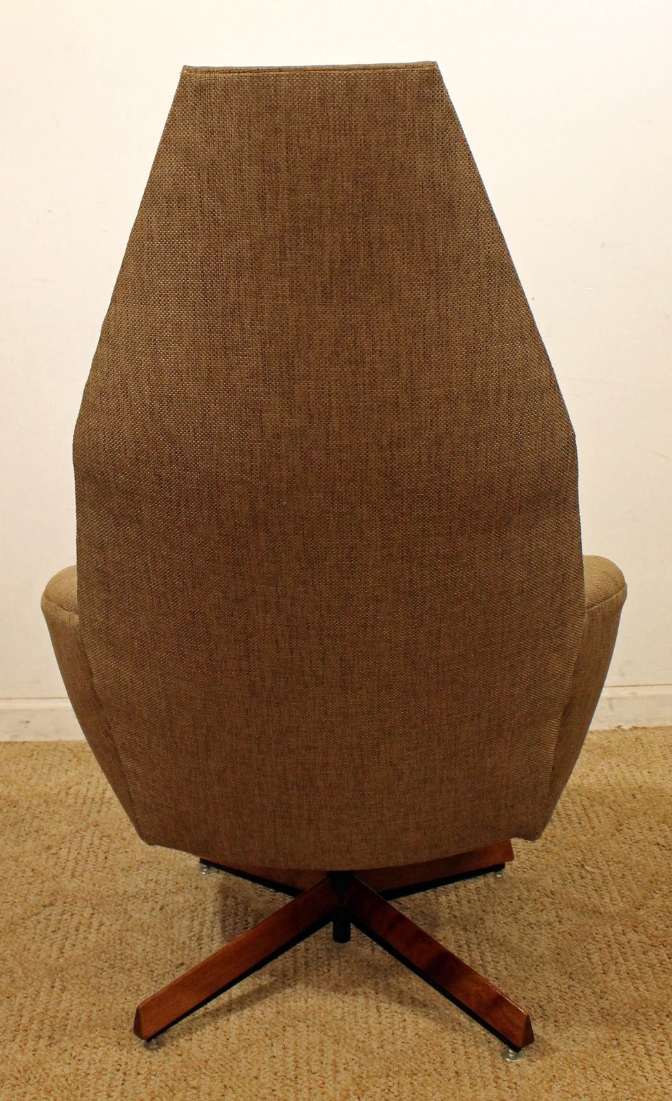 Mid-Century Modern Adrian Pearsall Lounge Chair & Ottoman 2174C