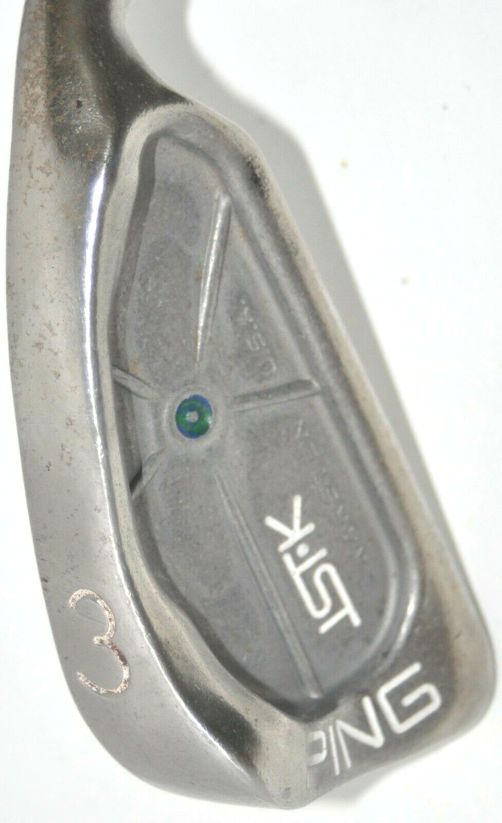 Ping ISI-K Green Dot 3 Iron JZ Stiff Steel Shaft Right