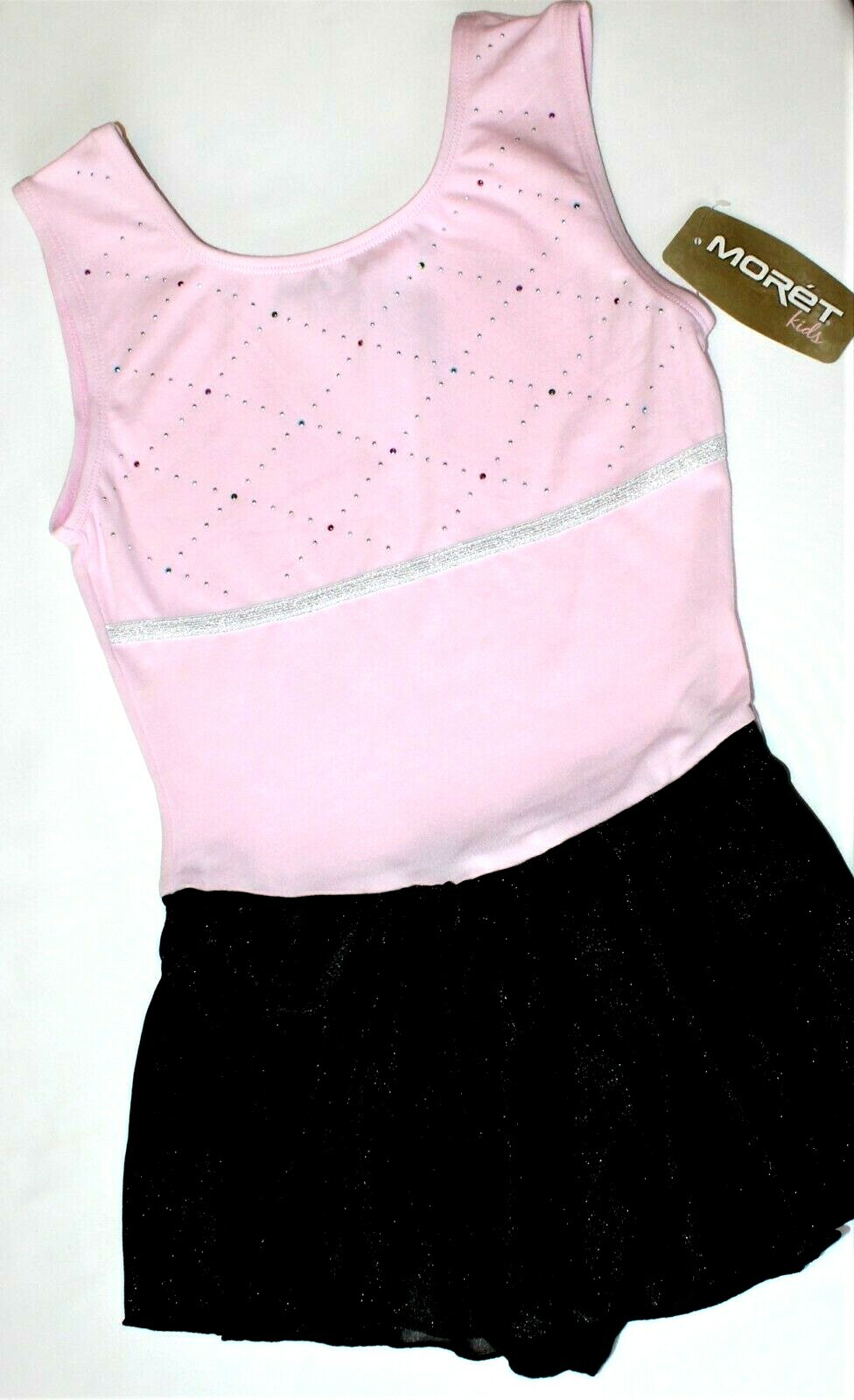 GIRLS LEOTARD wt ATTACHED SKIRTLARGE 12-14MORET KIDS GIRLS LEOTARD wt ATTACHED SKIRTLARGE 12-14MORET KIDS