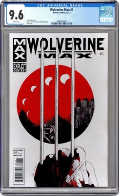 Wolverine Max 1A Jock CGC 9.6 2012 4460634006