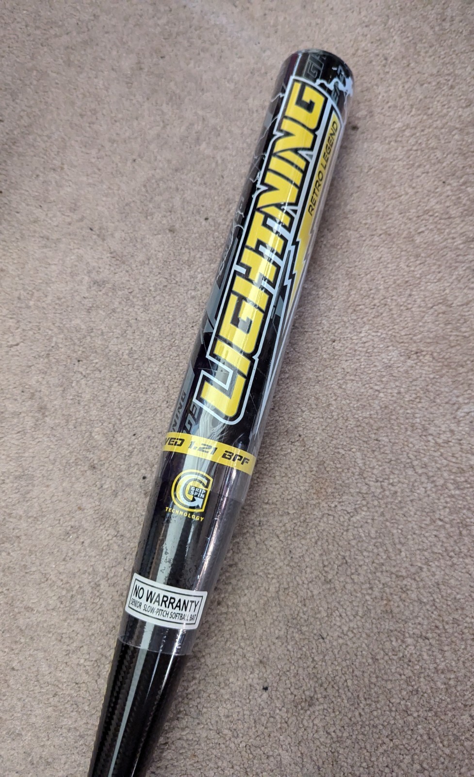 ソフトボールバット　革用　Dudley LightningLegend New Dudley Lightning Legend Retro Red Knob SSUSA Senior