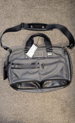 New Tumi Alpha Bravo Andersen Slim Laptop Briefcase 