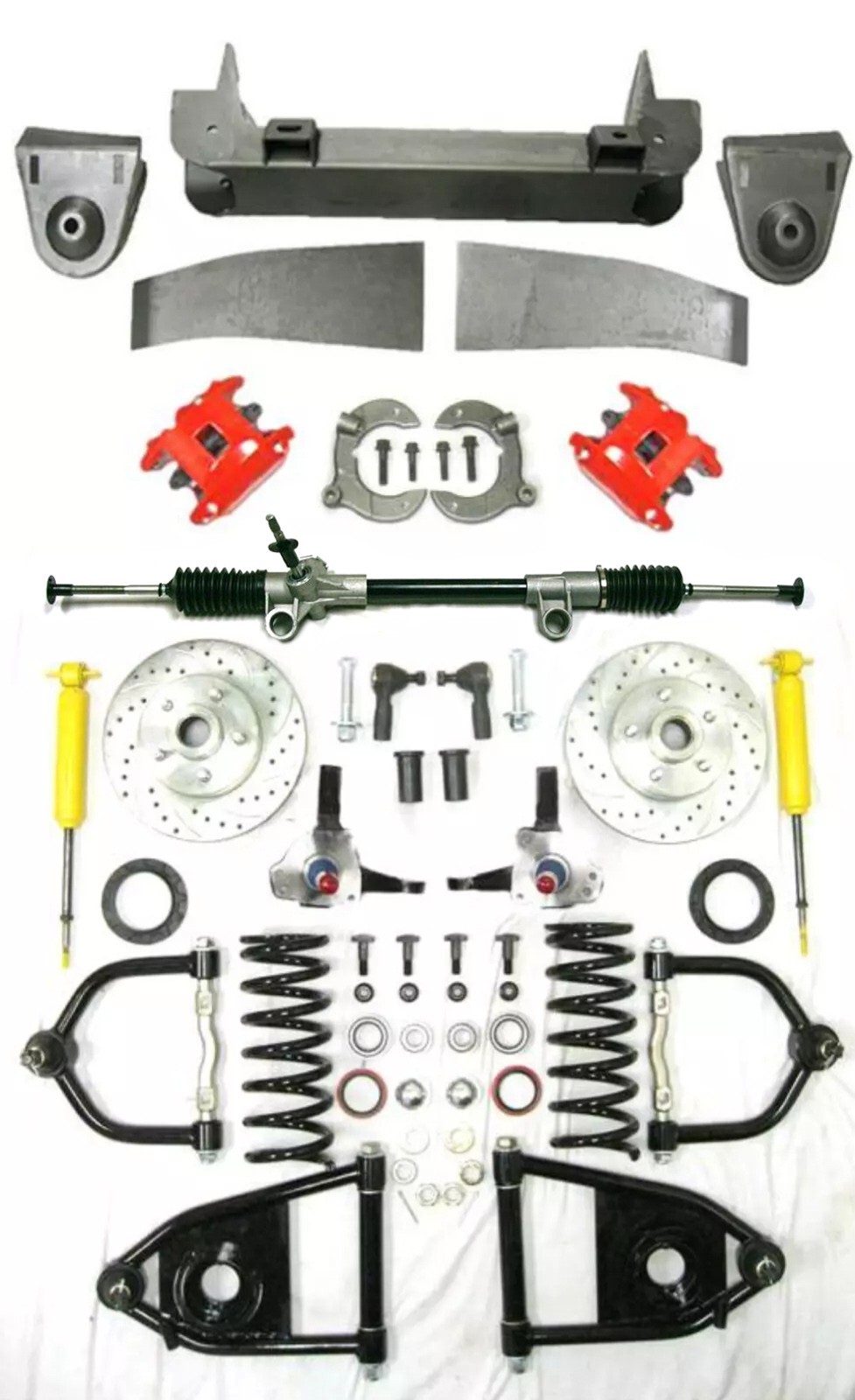 1947 1954 Chevy Truck Mustang II Manual Front End Suspension