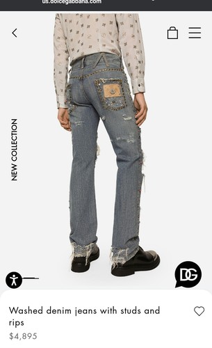 パンツ 00s dolce & gabbana grunge destroy denim $_12.JPG?set_id=880000500F